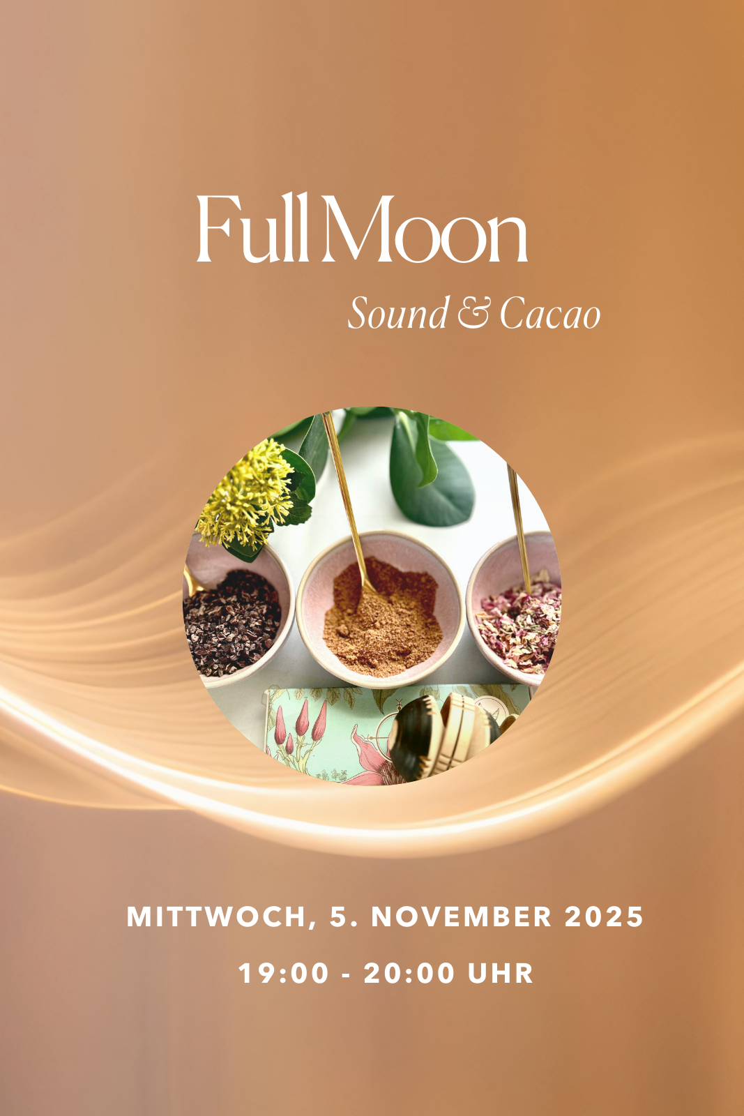 Full Moon Soundbath & Cacao - 5. November 2025, 19:00 - 20:00 Uhr