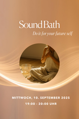 Sound Bath Liebe - 10. September 2025, 19:00 - 20:00 Uhr