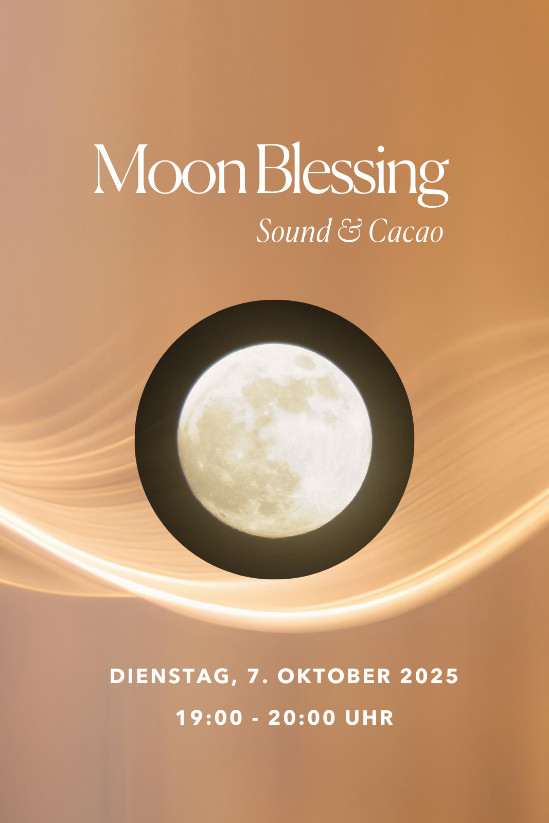 Moon Blessing Sound & Cacao - 7. Oktober 2025, 19:00 - 20:00 Uhr
