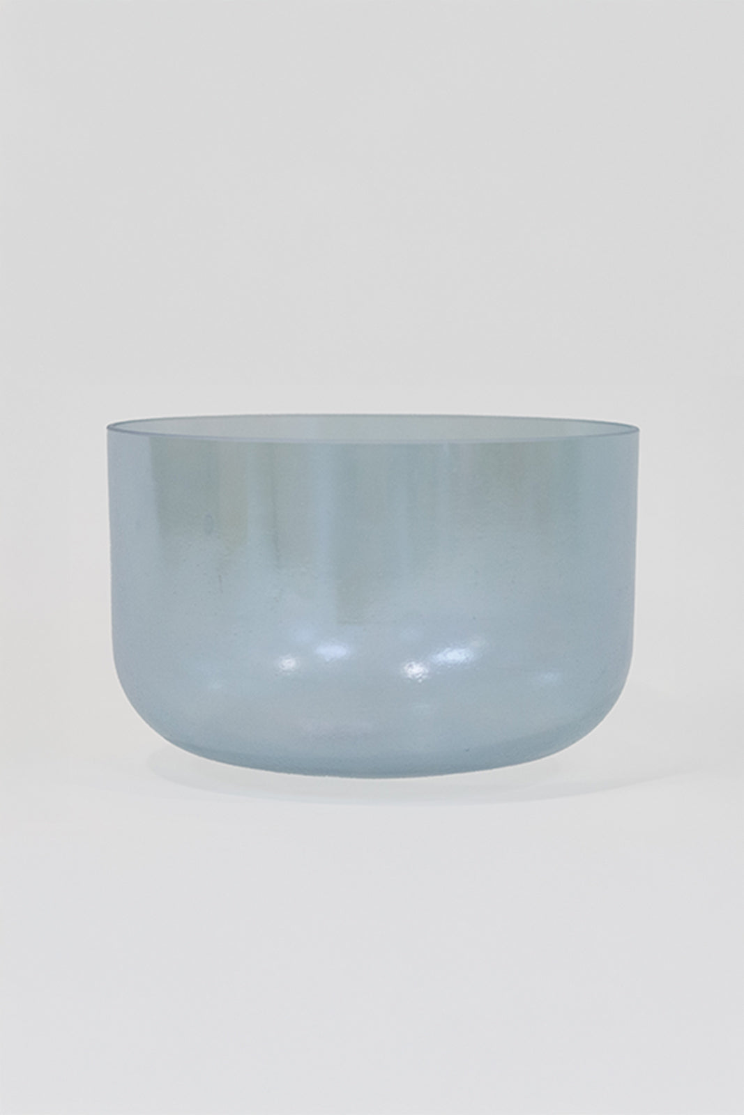 10 Zoll Aqua Aura Gold Crystal Tones Klangschale, blau-irisierend, klar leuchtend. handgefertigt aus Quarz