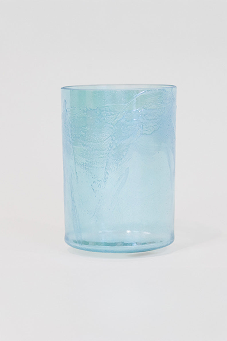 6 Zoll Alchemy Crystal Tones Klangschale aus Azeztulite mit Aqua Copper, kupferblauen Reflexen