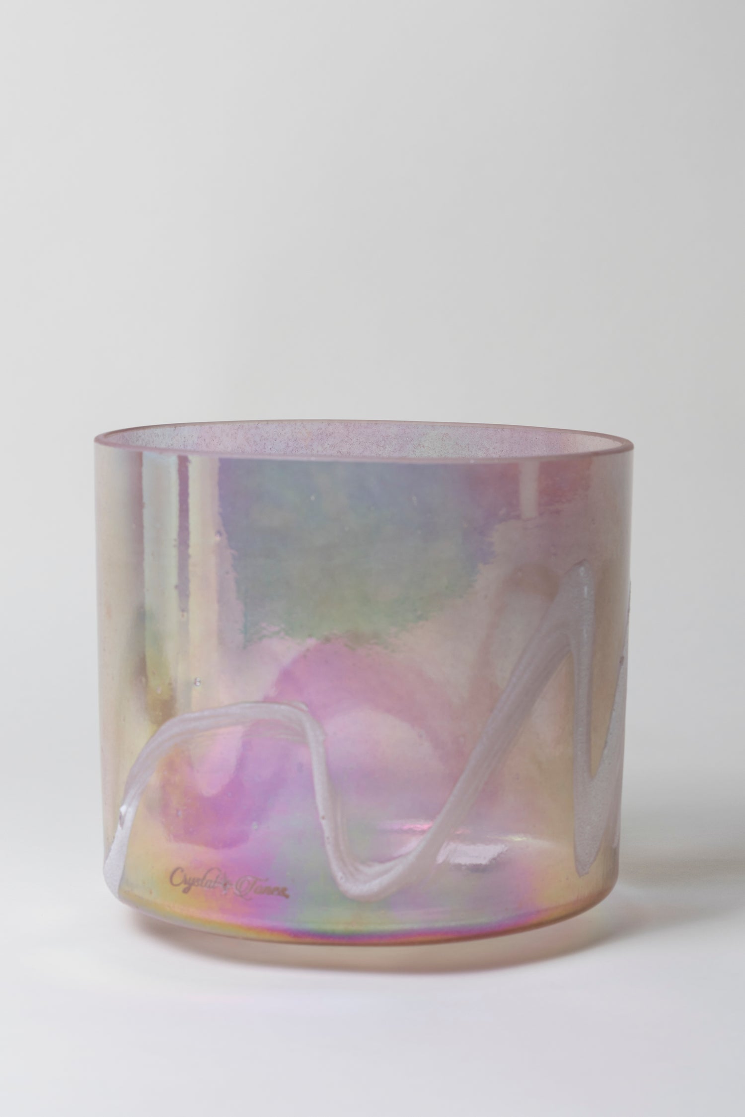 8“ G-40  Rhodochrosite Platinum Alchemy™ Crystal Singing Bowl